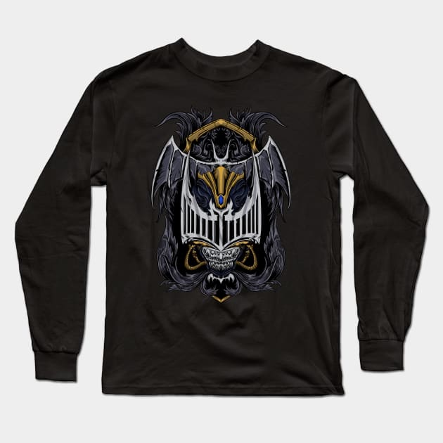 Kamen Rider Knight SIC Dark Art Long Sleeve T-Shirt by mazyoy